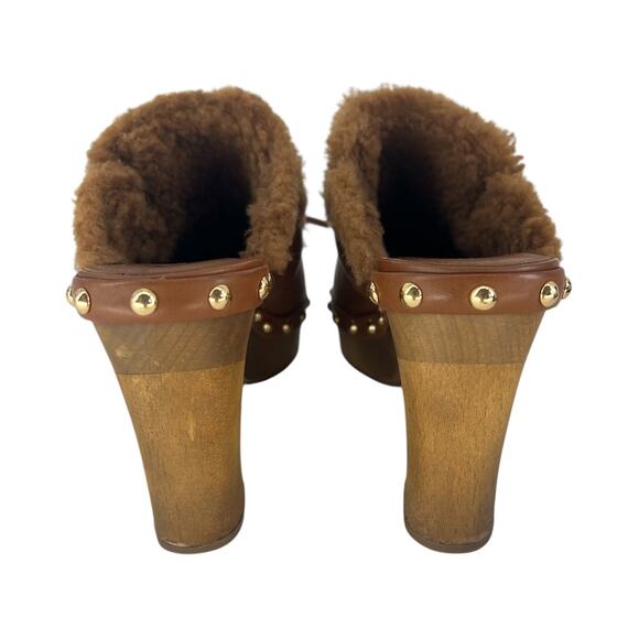 Ulla Johnson Vera Tassel Clogs in Brown - Picture 10 of 16